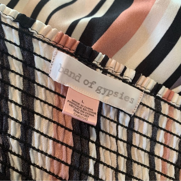 Striped High Low Cami Dress - Picture 4 of 7